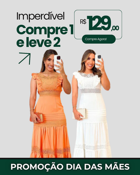 COMPRE 1 LEVE 2 - Vestido Sabrina